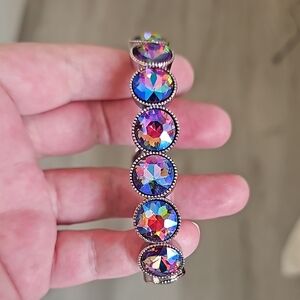 Elegant Multicolor Crystal Bracelet